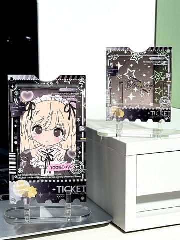［推し活グッズ］アクリルフレーム パーツ【ASW07D】