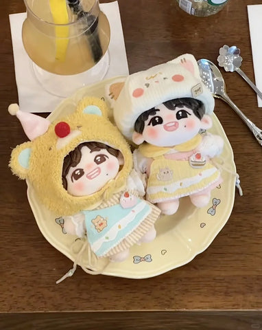 ［ぬい服］10cm 無属性 ぬいぐるみ用服【小蛋糕】