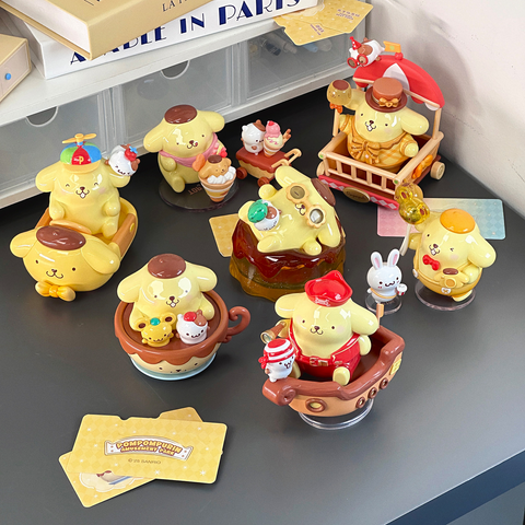 ［サンリオ］ポムポムプリン トレーディングフィギュア 中身確認【乐园】