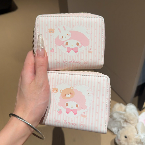 ［サンリオ］マイメロディ＆ピアノ コインケース