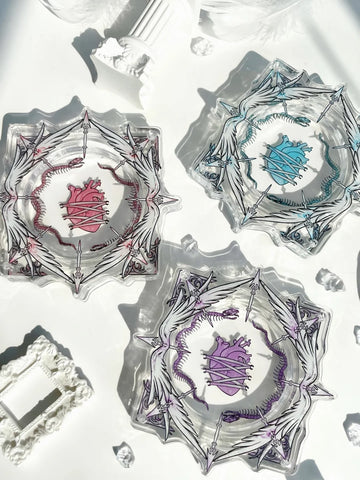 ［推し活グッズ］缶バッジアクリルフレーム 58~75mm【X8H7G9】