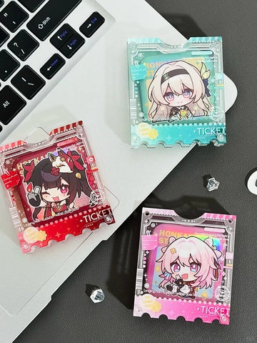 ［推し活グッズ］アクリルフレーム パーツ【ASW07D】