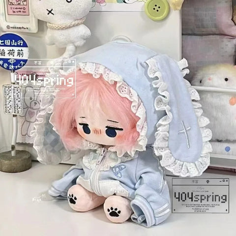 【受注生産】［ぬい服］20/25/30cm 無属性 ぬいぐるみ用服【蕾蕾】