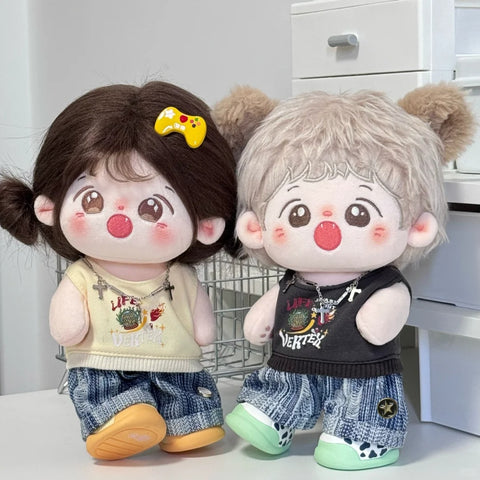 ［ぬい服］20cm 無属性 ぬいぐるみ用 お洋服【套装】