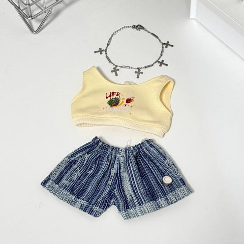 ［ぬい服］20cm 無属性 ぬいぐるみ用 お洋服【套装】