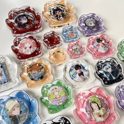 ［推し活グッズ］缶バッジアクリルフレーム 39mm/58mm/75mm【T4M5Y2】