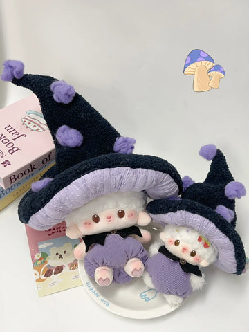 ［ぬい服］10/20cm 無属性 ぬいぐるみ用 お洋服【蘑菇】