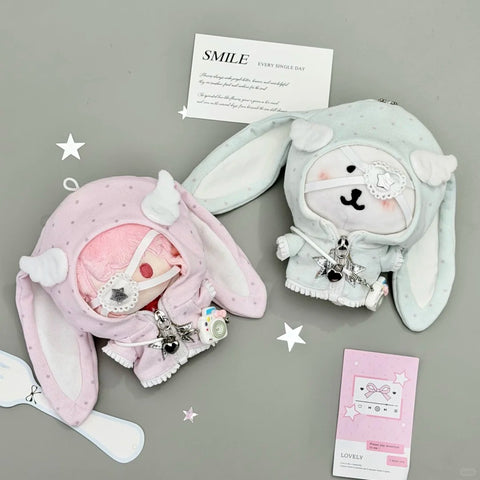 ［ぬい服］10cm 無属性 ぬいぐるみ用 お洋服【小兔】