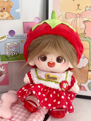 ［ぬい服］20cm 無属性 ぬいぐるみ用 お洋服【番茄】