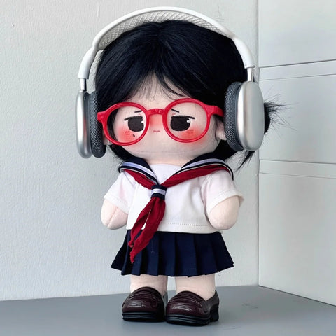 ［ぬい小物］20cm 無属性 ぬいぐるみ用 ヘッドホン【耳机】