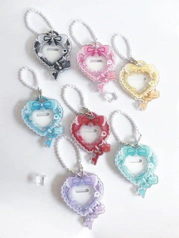 ［推し活グッズ］缶バッジアクリルフレーム 58mm【F2E2G2】