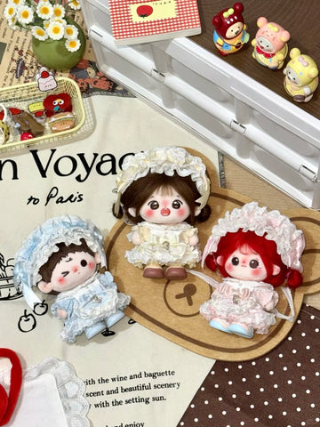 【受注予約】［ぬい服］10cm 無属性 ぬいぐるみ用服【裙摆】