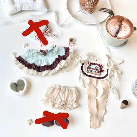 ［ぬい服］20cm 無属性 ぬいぐるみ用 お洋服【暹罗喵】