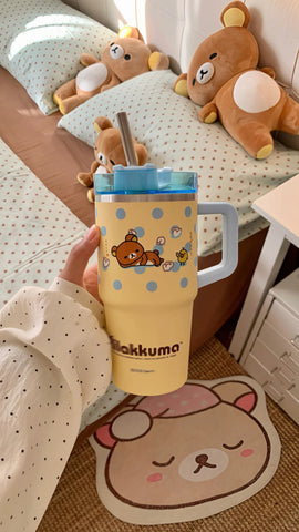 ［キャラグッズ］リラックマ 正規品 ボトル 630ml【WELXTF】