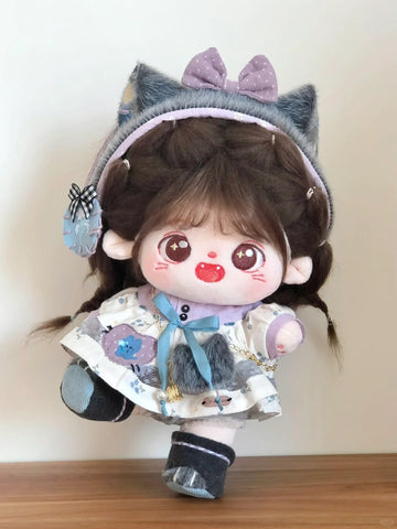 ［ぬい服］10/15cm 無属性 ぬいぐるみ用 お洋服【鸢尾】