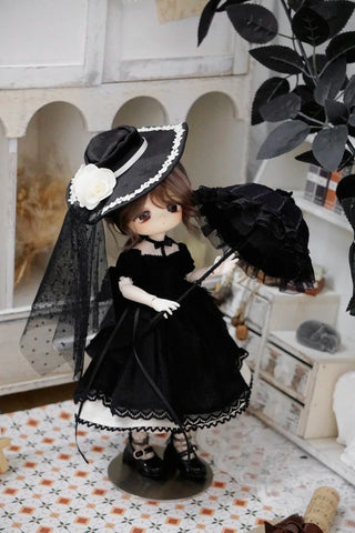 ［BJD服］1/6ドール用 衣装セット【玫瑰】