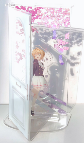 ［推し活グッズ］アクリル 背景 スタンド【Q5I4R9】