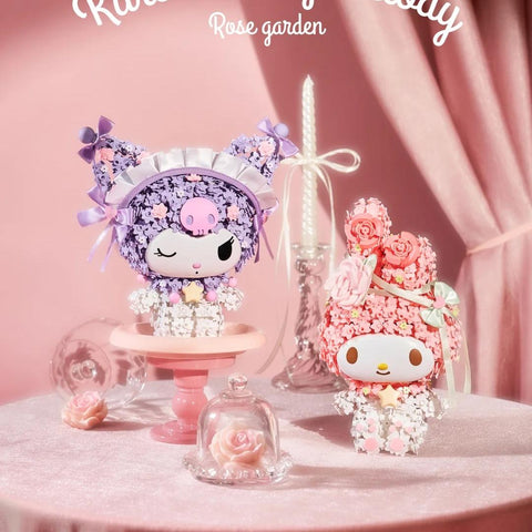 ［サンリオ］マイメロディ＆クロミ ブロック おもちゃ【NLST1G】