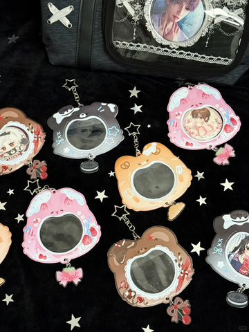 ［推し活グッズ］PVC 缶バッジ カバー 65mm【2XC6I3】