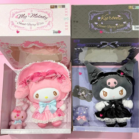 ［サンリオ］マイメロディ＆クロミ ぬいぐるみセット ボックス【童话】