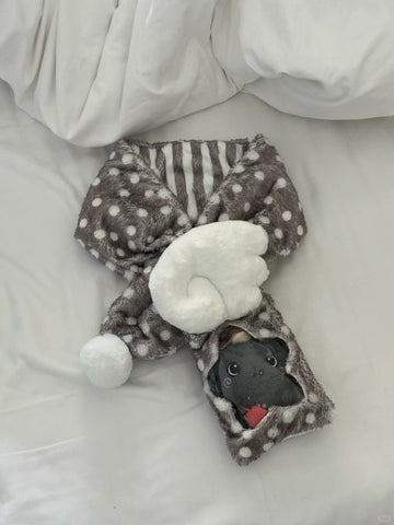 【受注予約】［推し活グッズ］10cm 無属性 ぬいぐるみ用 痛マフラー【P2U6HO】