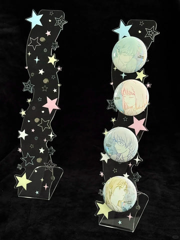 ［推し活グッズ］缶バッジ用 アクリル スタンド【P10748】