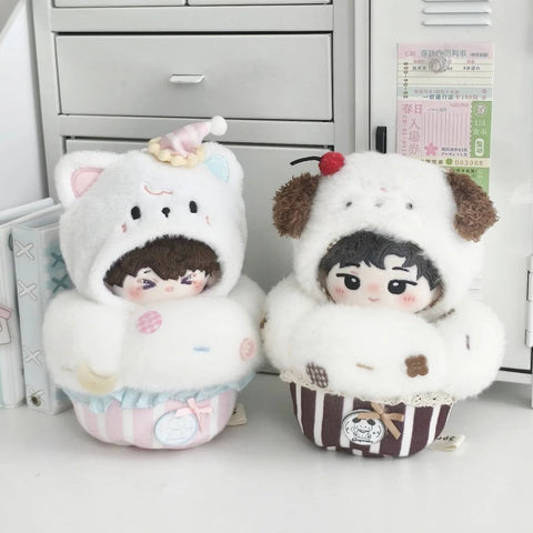 ［ぬい服］10cm 無属性 ぬいぐるみ用 お洋服【蛋糕杯】