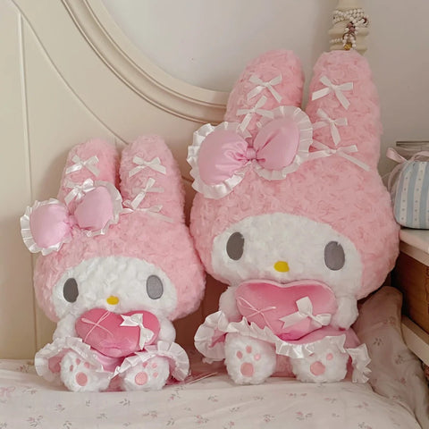サンリオ］正規品 マイメロディ&ハローキティ ぬいぐるみ 【8D2GFG