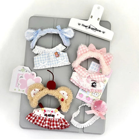 【受注予約】［ぬい服］10cm 無属性 ぬいぐるみ用 お洋服【甜品】