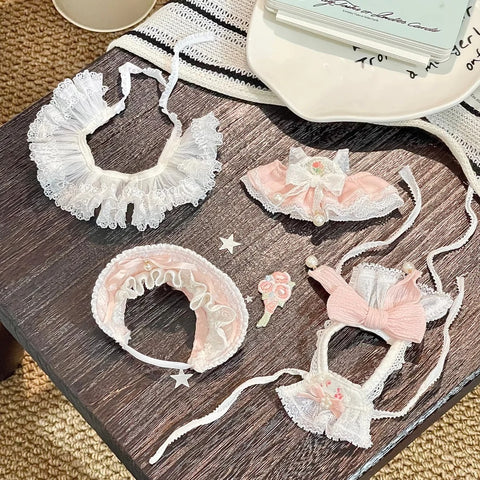 【受注予約】［ぬい服］10cm 無属性 ぬいぐるみ用 お洋服【公主裙】
