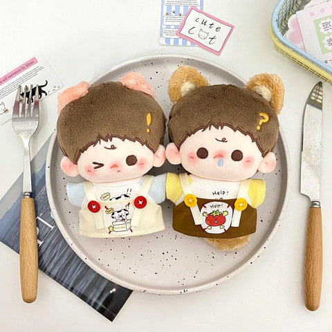 ［ぬい服］10cm 無属性 ぬいぐるみ用 お洋服【番茄】