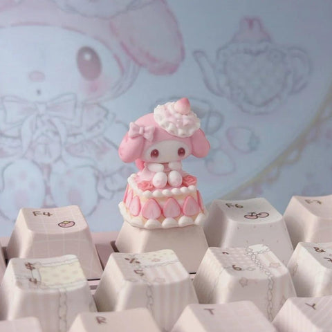 ［メカニカルキーボード］サンリオ マイメロディ 手作り キーキャップ【QG2AH2】