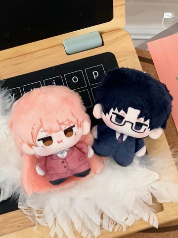 ［有属性ぬい本体］ヲタクに恋は難しい 10cm ぬいぐるみ本体【阿宅】