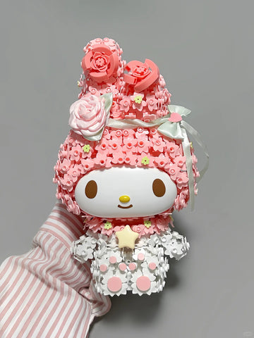 ［サンリオ］マイメロディ＆クロミ ブロック おもちゃ【NLST1G】