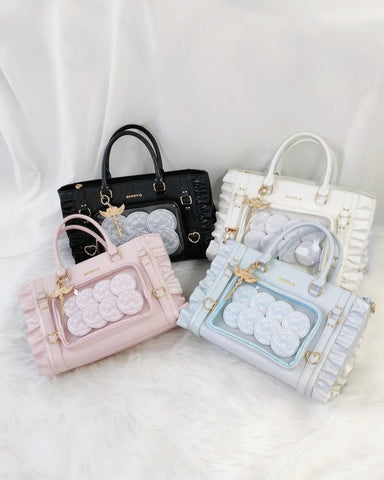 ［バッグ］缶バッジ用 痛バッグ 2way ショルダーバッグ【LOLI6L】