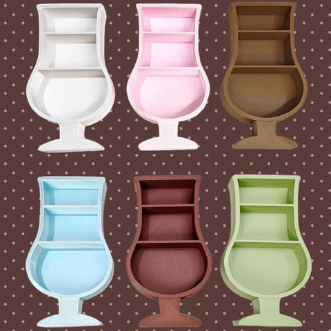 ［推し活グッズ］3D プリント パフェ 棚【POMGL4】