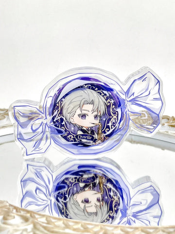 ［推し活グッズ］缶バッジアクリルフレーム 38/44/58mm【J6F9L1】