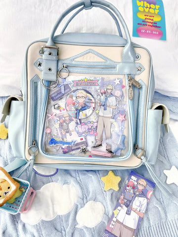 ［バッグ］痛バッグ 3way トートバッグ【E6P4U7】