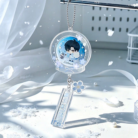 ［推し活グッズ］缶バッジ アクリルフレーム パーツ セット 58mm【WQB7LY】