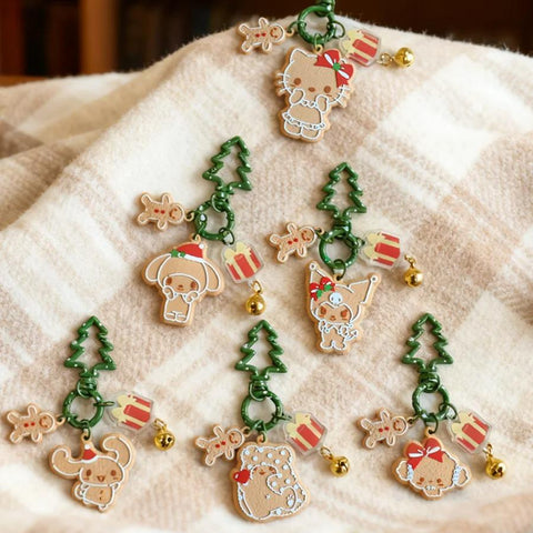 ［サンリオ］クリスマス ジンジャーマン キーホルダー【ZINZ1Y】