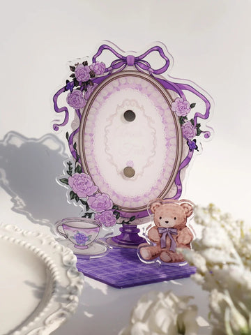 ［推し活グッズ］缶バッジ用 スタンド【5IM3LS】