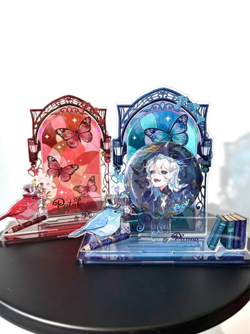 ［推し活グッズ］缶バッジ アクリル 背景 スタンド【XXFHZH】