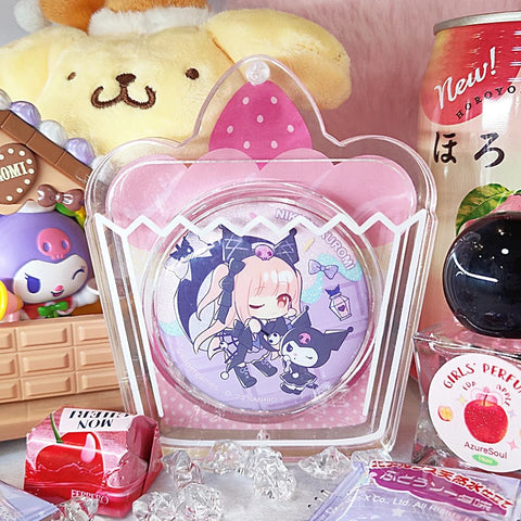 ［推し活グッズ］缶バッジ アクリルフレーム【EYQ2G5】