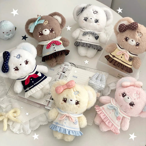 【受注予約】［ぬい本体］MIDO 10cm 動物 ぬいぐるみ【木偶熊】