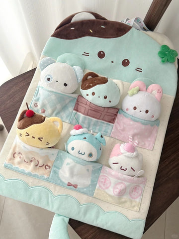 ［ぬい服］10cm 無属性 ぬいぐるみ用 ウォールポケット【挂袋】
