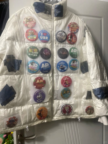 ［推し活グッズ］痛ジャケット 中綿ダウンジャケット