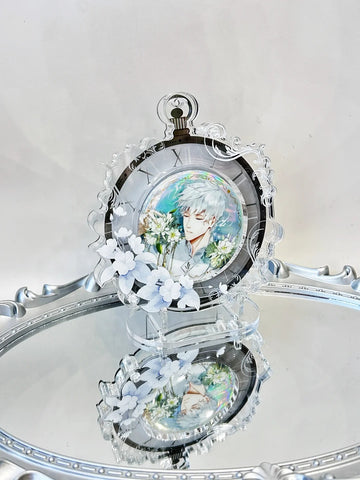 ［推し活グッズ］缶バッジ アクリルフレーム 58/65/75mm【622ZRF】