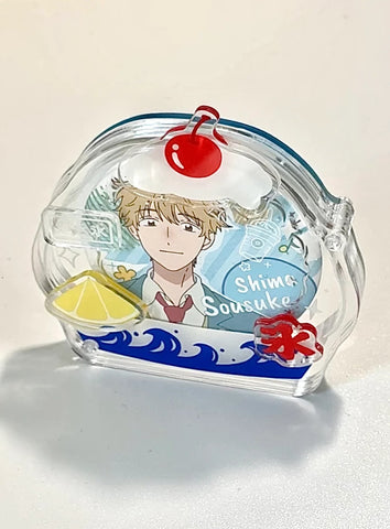 ［推し活グッズ］缶バッジアクリルフレーム 58~75mm【G9Z7M7】