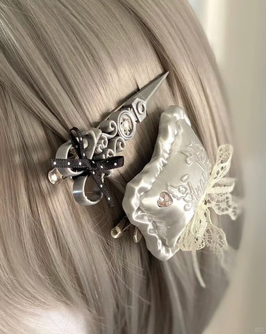 ［アクセサリー］3Dプリント ヘアクリップ【VMMOIB】