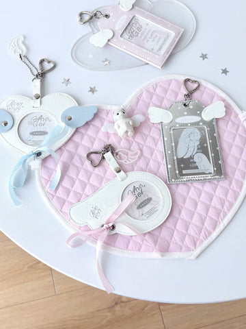 ［推し活グッズ］缶バッジ用 ホルダー 58mm【R9U672】